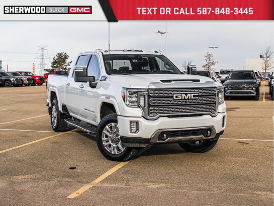 2020 GMC Sierra 3500HD Denali Ultimate | Technology/Safety II/Driver Alert II Packages White