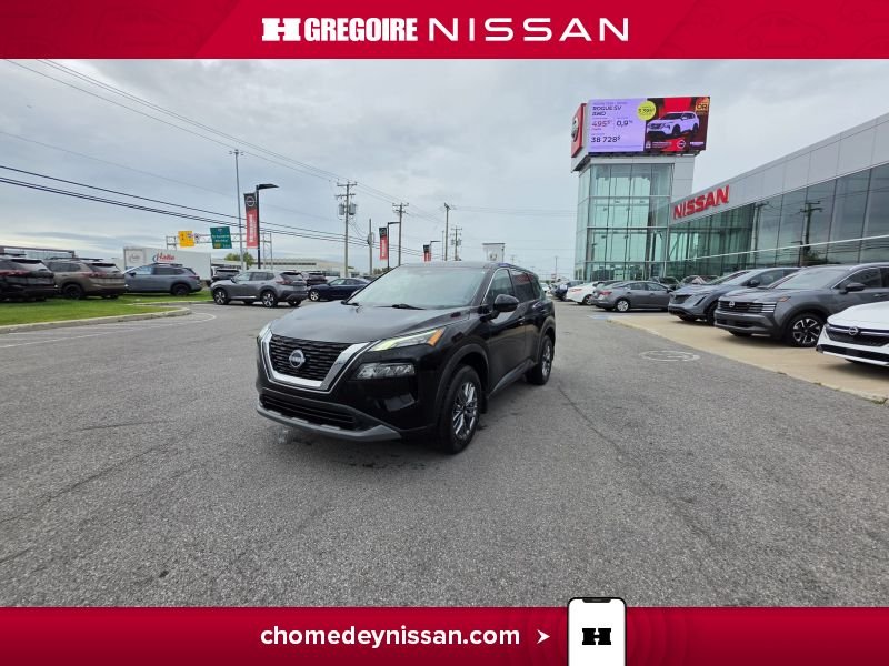 Nissan Rogue S AWD Mag Carplay Bancs Chauffants à partir 2.99% 2022 Noir