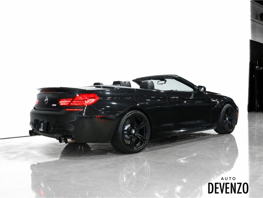 BMW M6 Cabriolet 2016 Noir