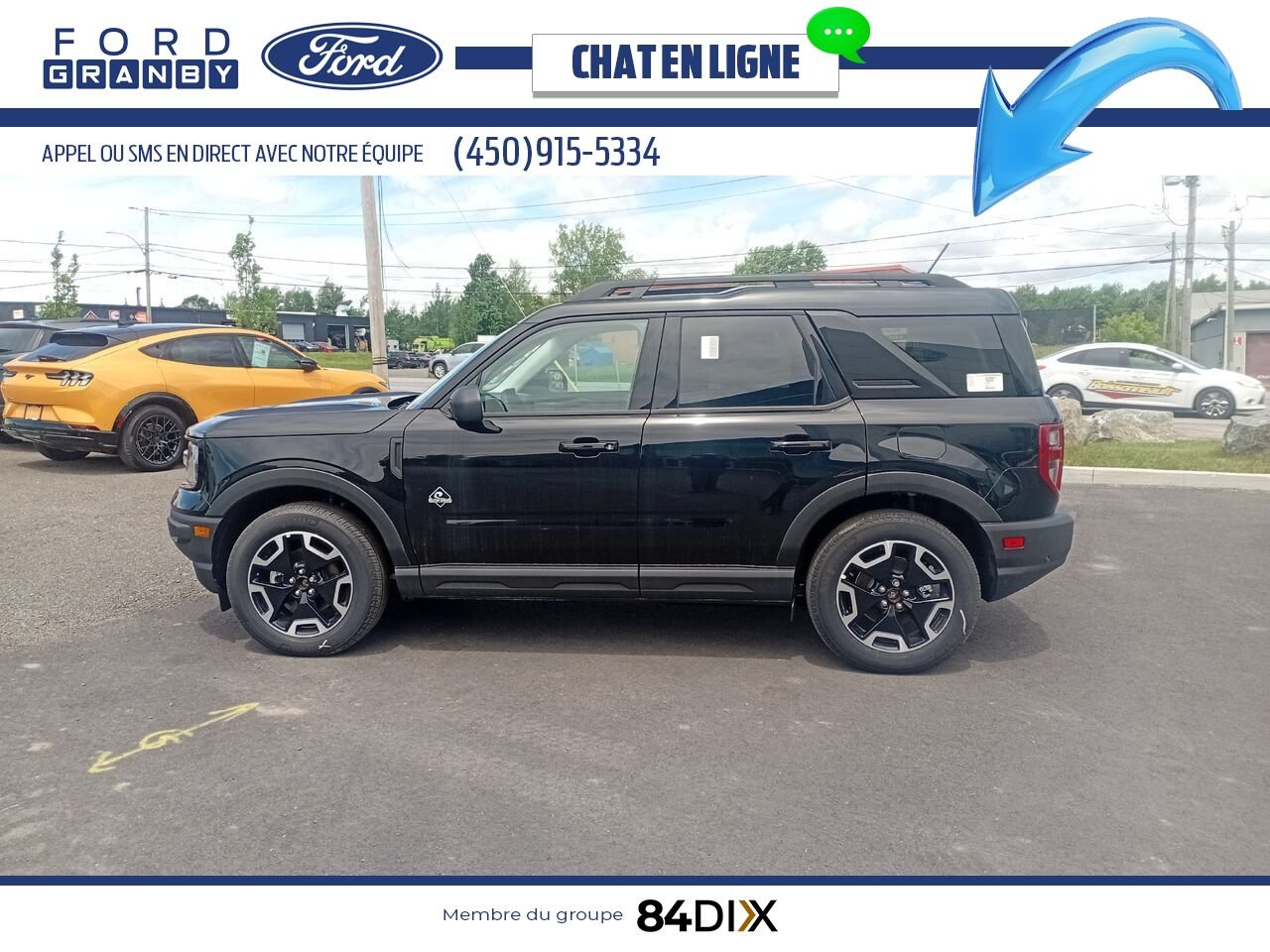Ford BRONCO SPORT 2024 Noir Granby - photo #7