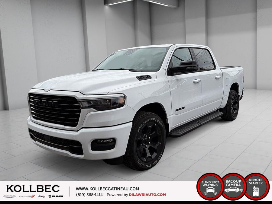 RAM 1500 Sport cabine d'équipe 4x4 caisse de 5 pi 7 po 2026 Blanc éclatant
