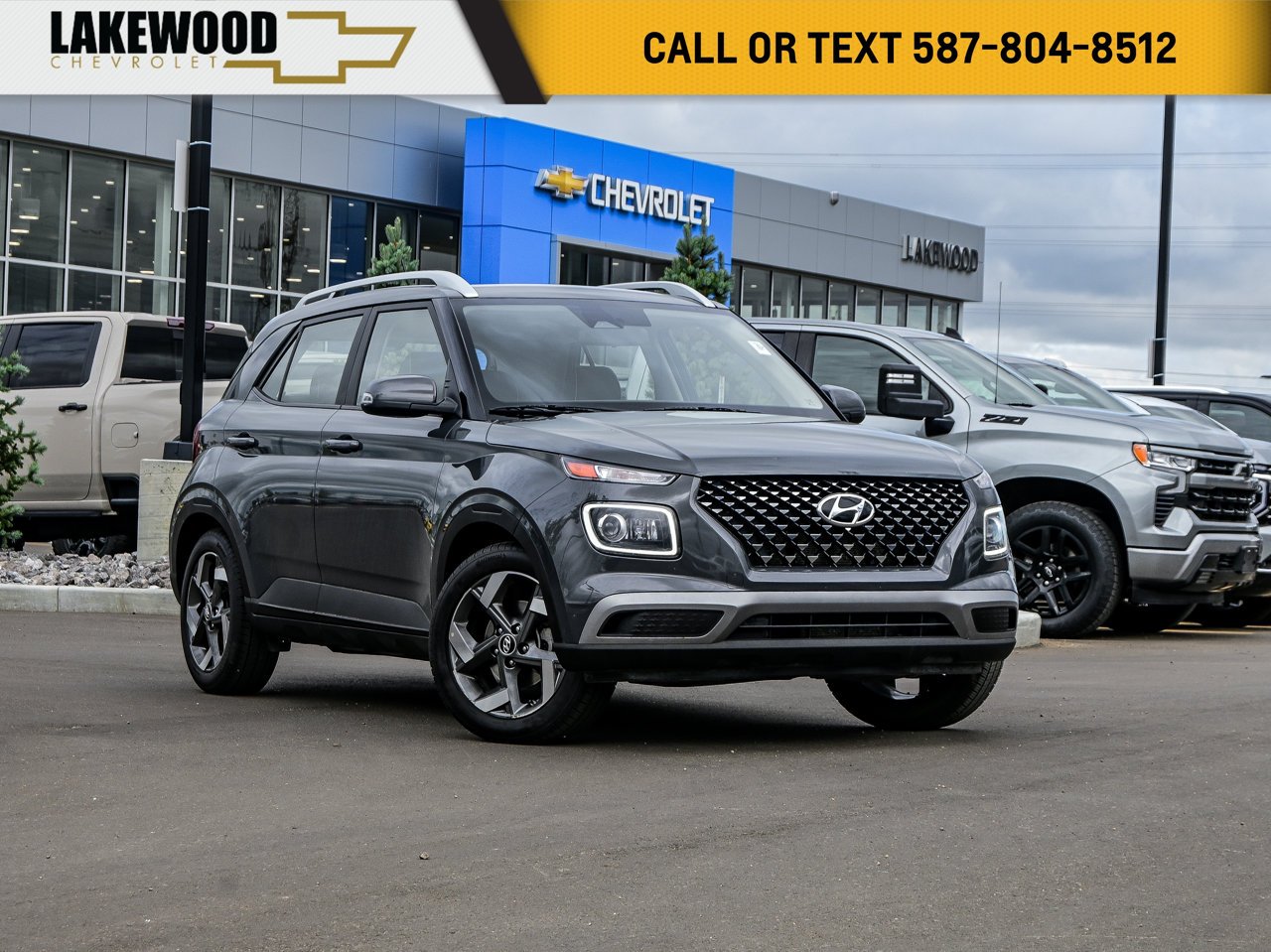 2025 Hyundai Venue Ultimate IVT w/Black Interior Grey Sherwood Park - photo #0