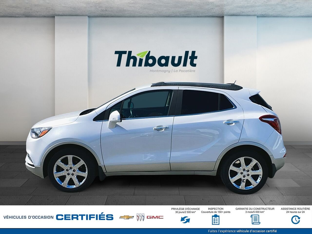 2017 BUICK ENCORE ESS Essence 4 portes TA White Montmagny - photo #4