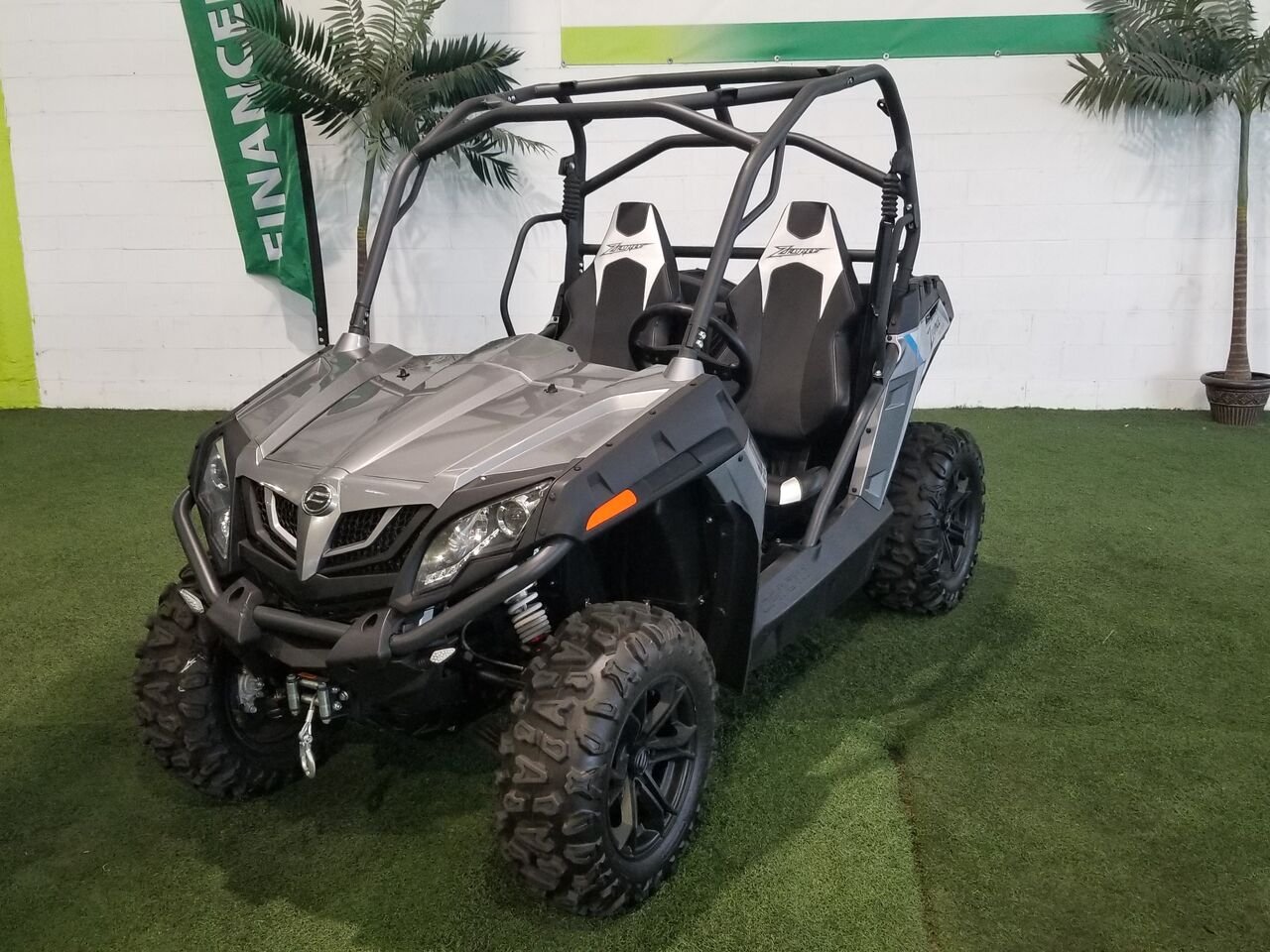 2022 CF MOTO ZForce Grey  - photo #2
