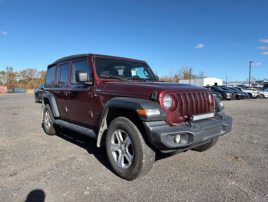 2022 Jeep Wrangler Unlimited Sport S 4x4 Red