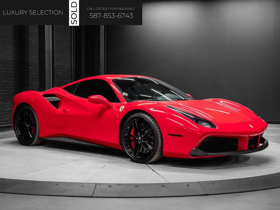 2017 Ferrari 488 GTB 2017 Red