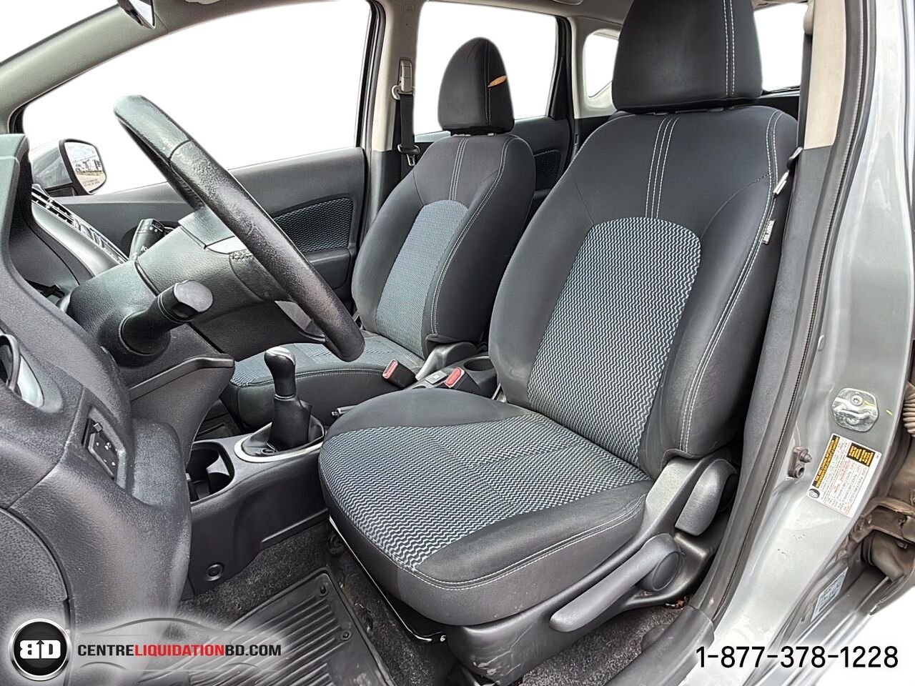2015 Nissan Versa Note 1.6 S à hayon 5 portes BM | BD0385 Grey Granby - photo #12