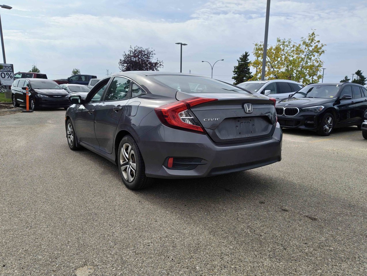 2016 Honda Civic Sedan 4dr CVT LX Grey Sherwood Park - photo #4