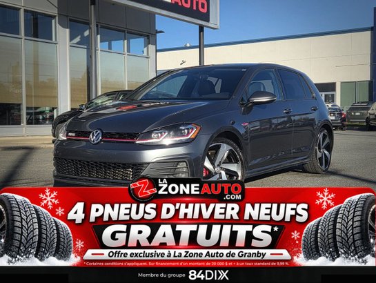 Volkswagen Golf GTI DSG TRANSMISSION DSG + 220 HP 2018 Noir
