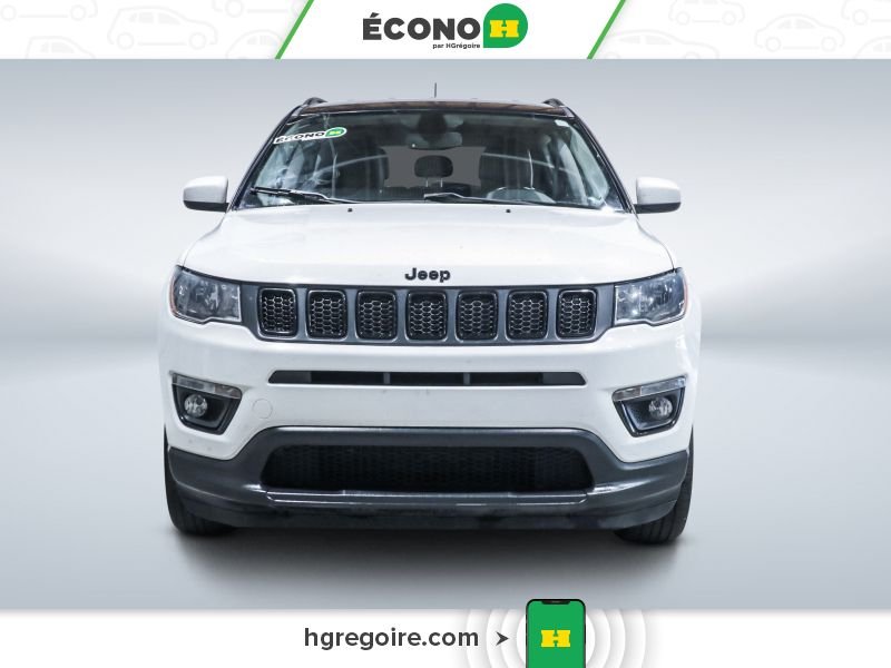 Jeep Compass 726289 | ALTITUDE A/C CUIR GR ELECT MAGS 2019 Blanc Laval - photo #1