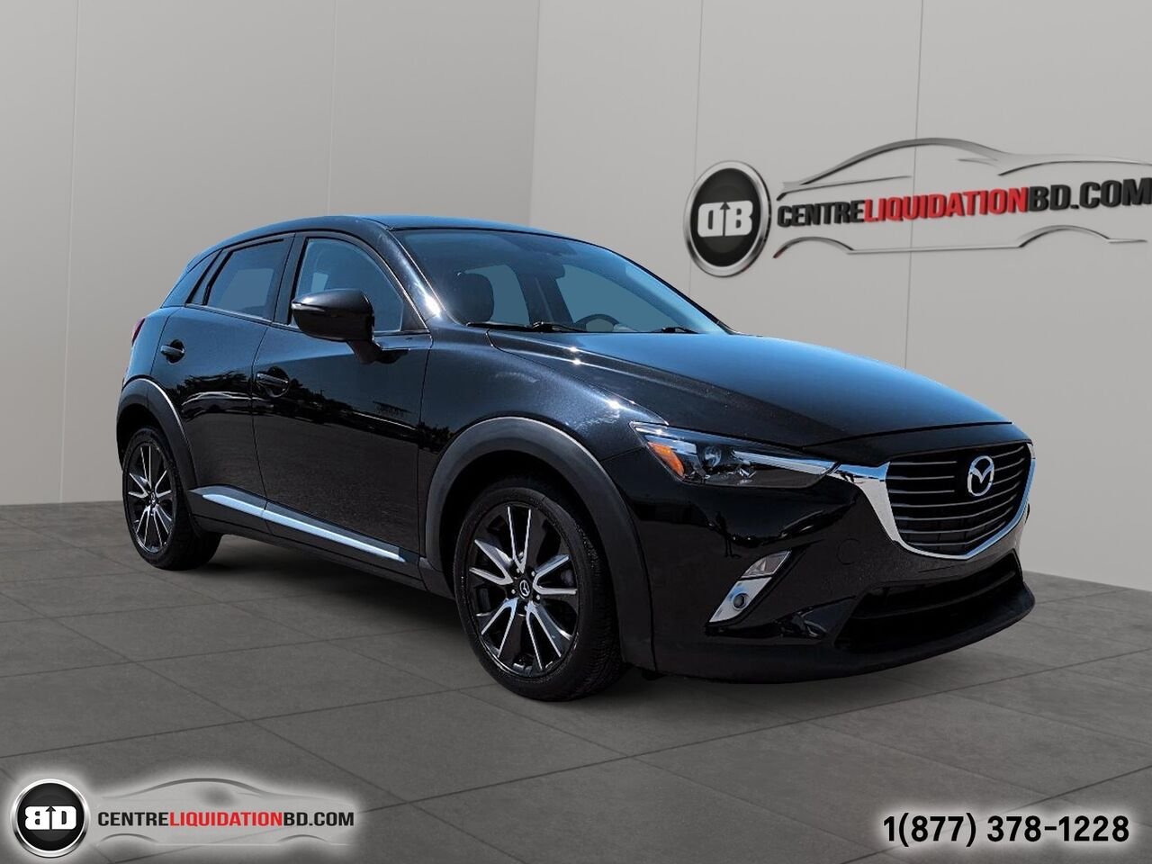 Mazda CX-3 GT | BD0293 2017 Noir Granby - photo #2
