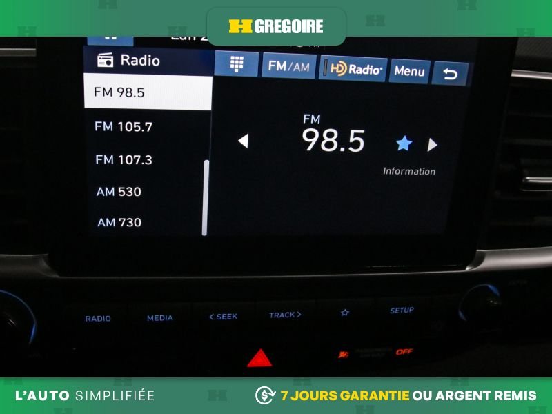 Hyundai Venue 820794A | Preferred AUTO A/C MAGS CAM RECUL BLUETOOTH 2026 Blanc Laval - photo #11