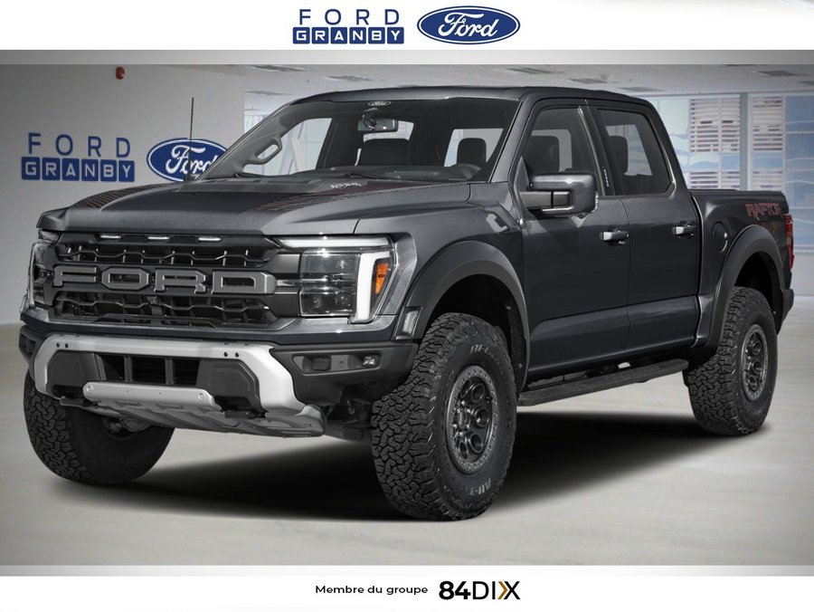Ford F-150 Raptor SuperCrew 4RM caisse de 5,5 pi 2026 Noir