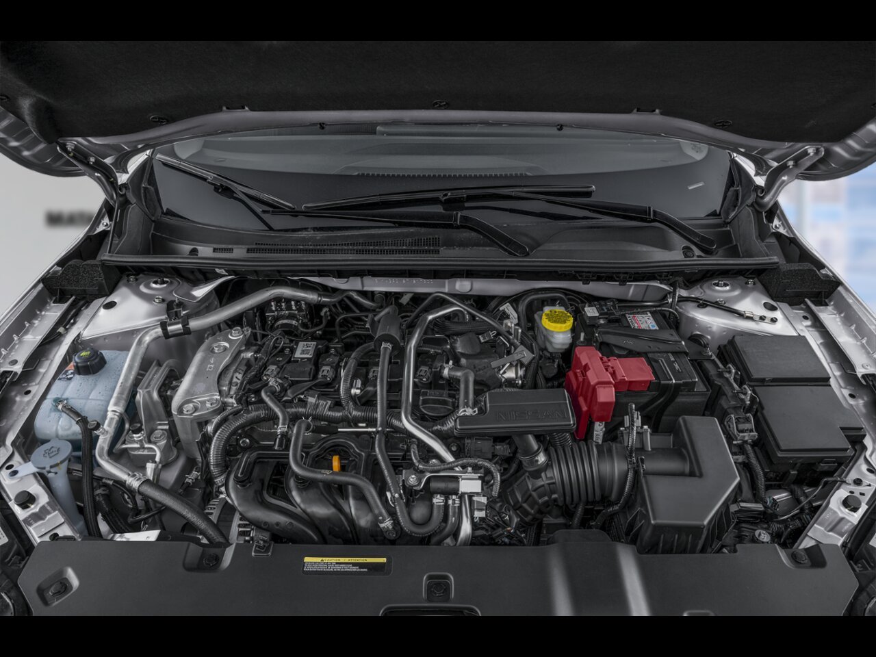 2027 NISSAN Sentra Aspen White TriCoat/Super Black Matane - photo #11