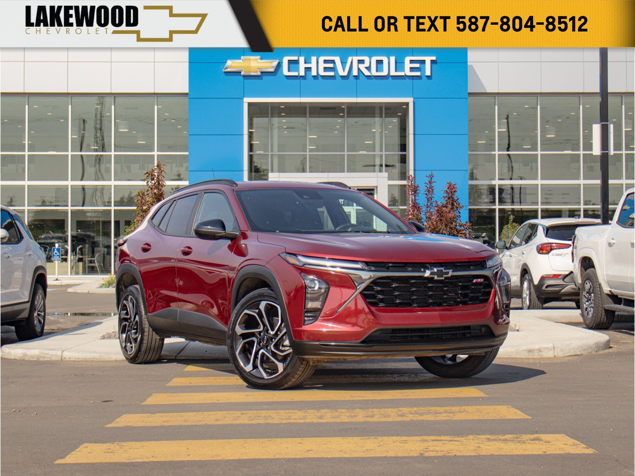 2025 Chevrolet Trax FWD 4dr 2RS Red Sherwood Park - photo #0