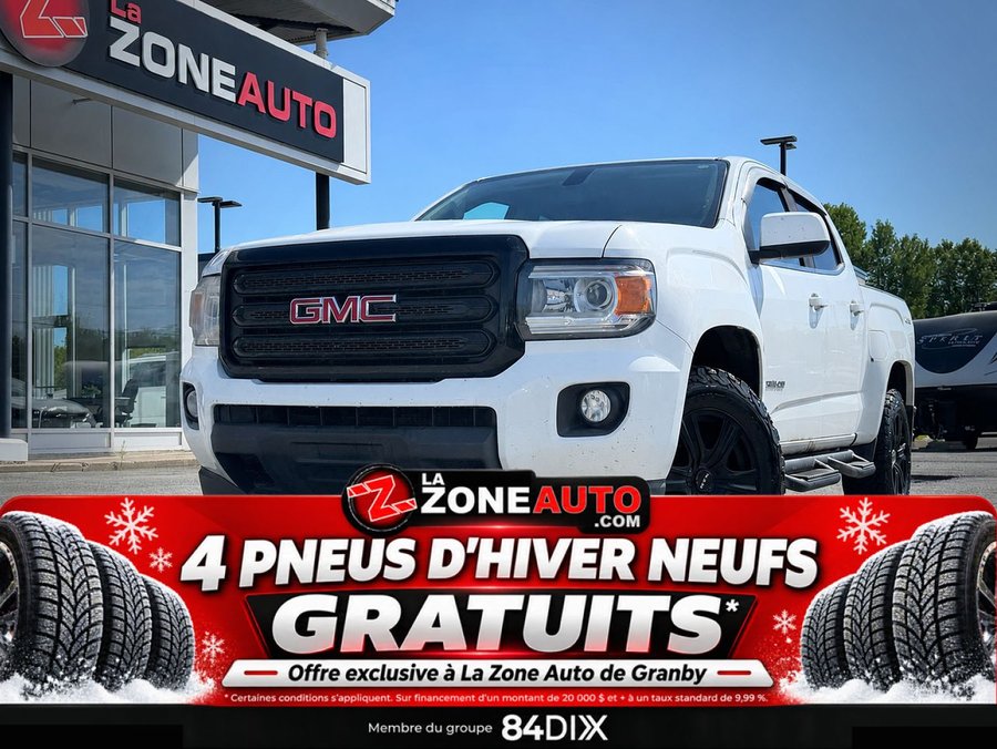 GMC Canyon SLE SLE cabine multiplace 4x4 2018 Blanc