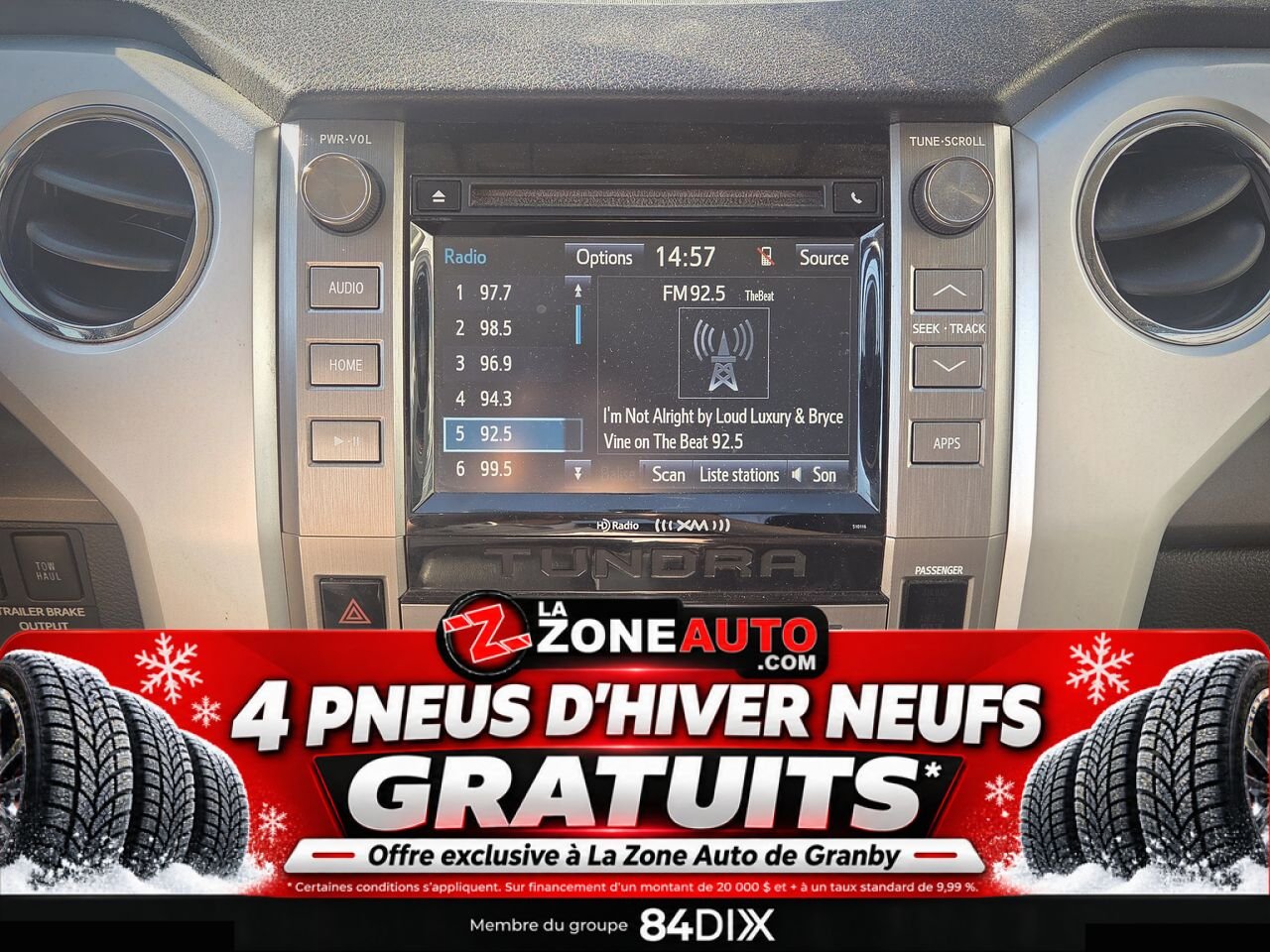 Toyota Tundra SR5 V8 5.7L 2017 Gris Granby - photo #16