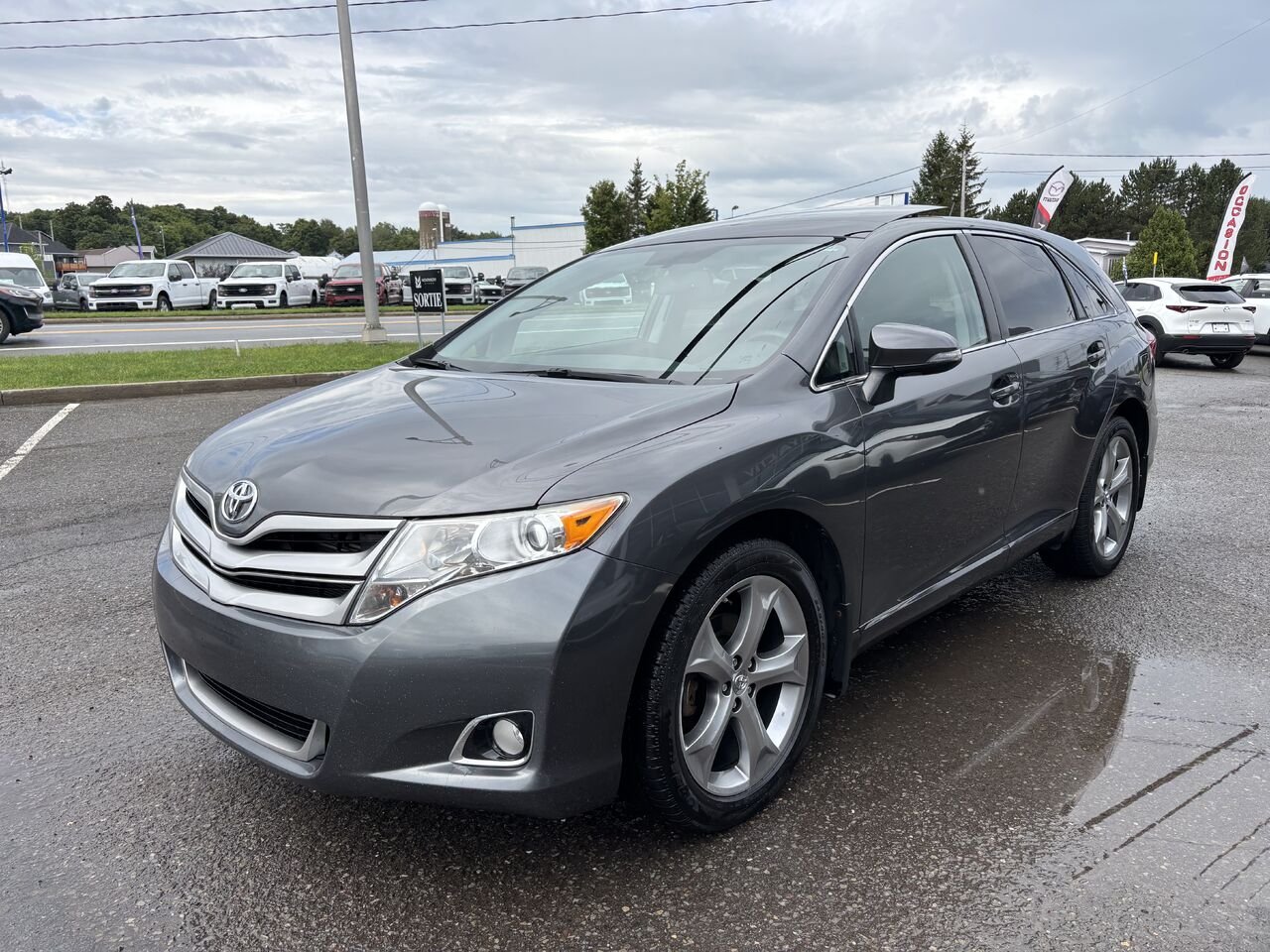 Toyota Venza Familiale V6 4 portes à traction intégrale 2016 Gris Montmagny - photo #2