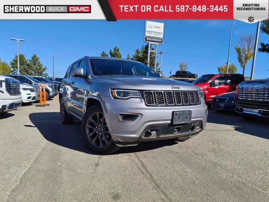 2017 Jeep Grand Cherokee Limited 75th Anniversary Edition V6 4X4 | Luxury/Active Safety Packages Grey