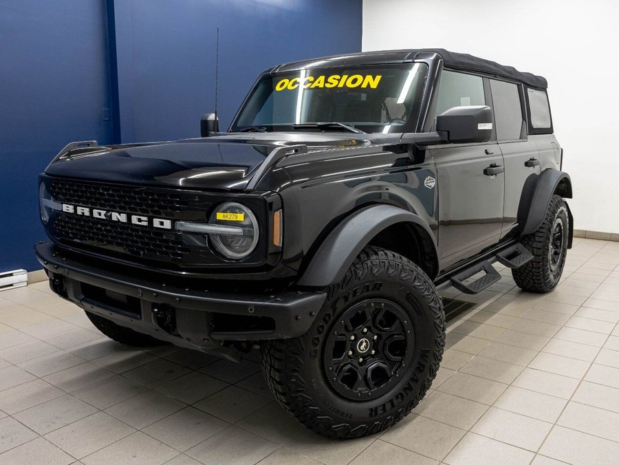 Ford Bronco WILDTRAK 4X4 *354A* NAV CUIR SIÈGES CHAUF REG ADAP 2022 Noir