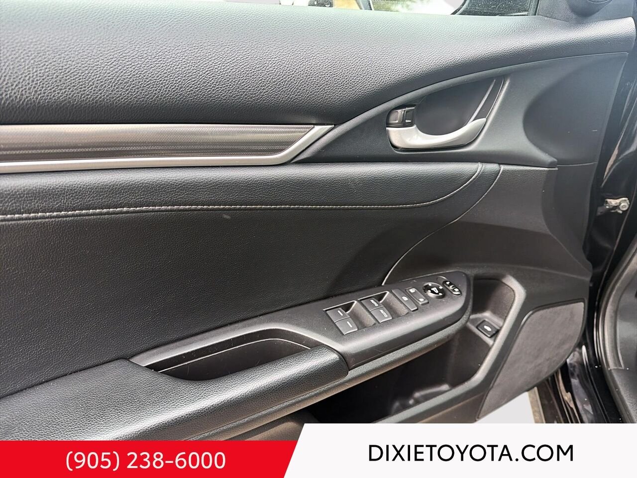 2019 Honda Civic Sedan TOURING CVT Black Mississauga - photo #7