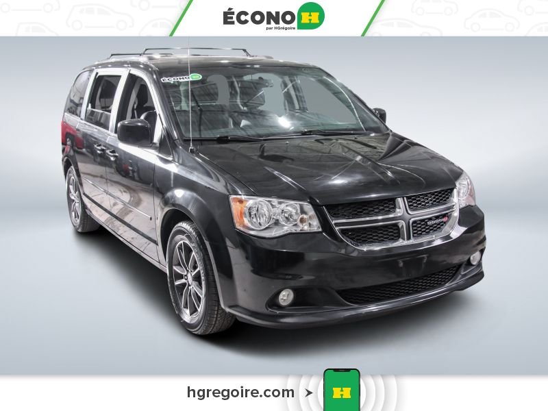 Dodge GR Caravan SXT Premium Plus CUIR BLUETOOTH CAMÉRA MAGS 2017 Noir