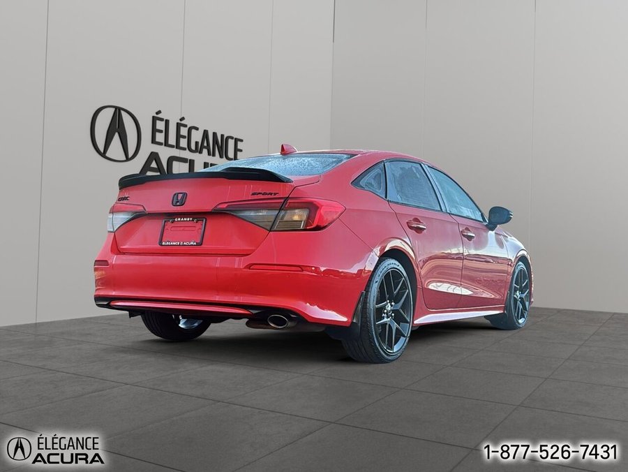 2022 Honda Civic Berline Sport CVT Red
