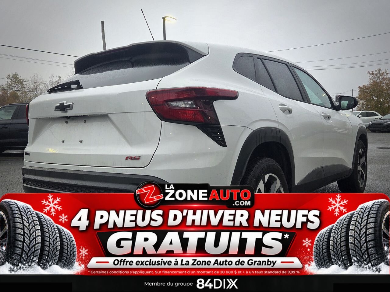 Chevrolet Trax 1RS 2024 Blanc Granby - photo #6