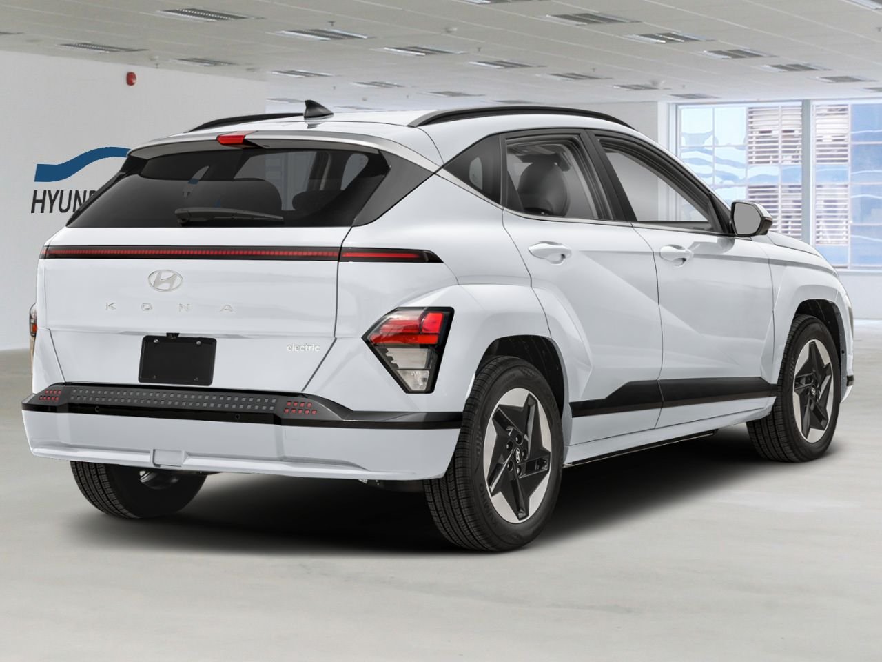 2026 Hyundai Kona Electric Atlas White Blainville - photo #2