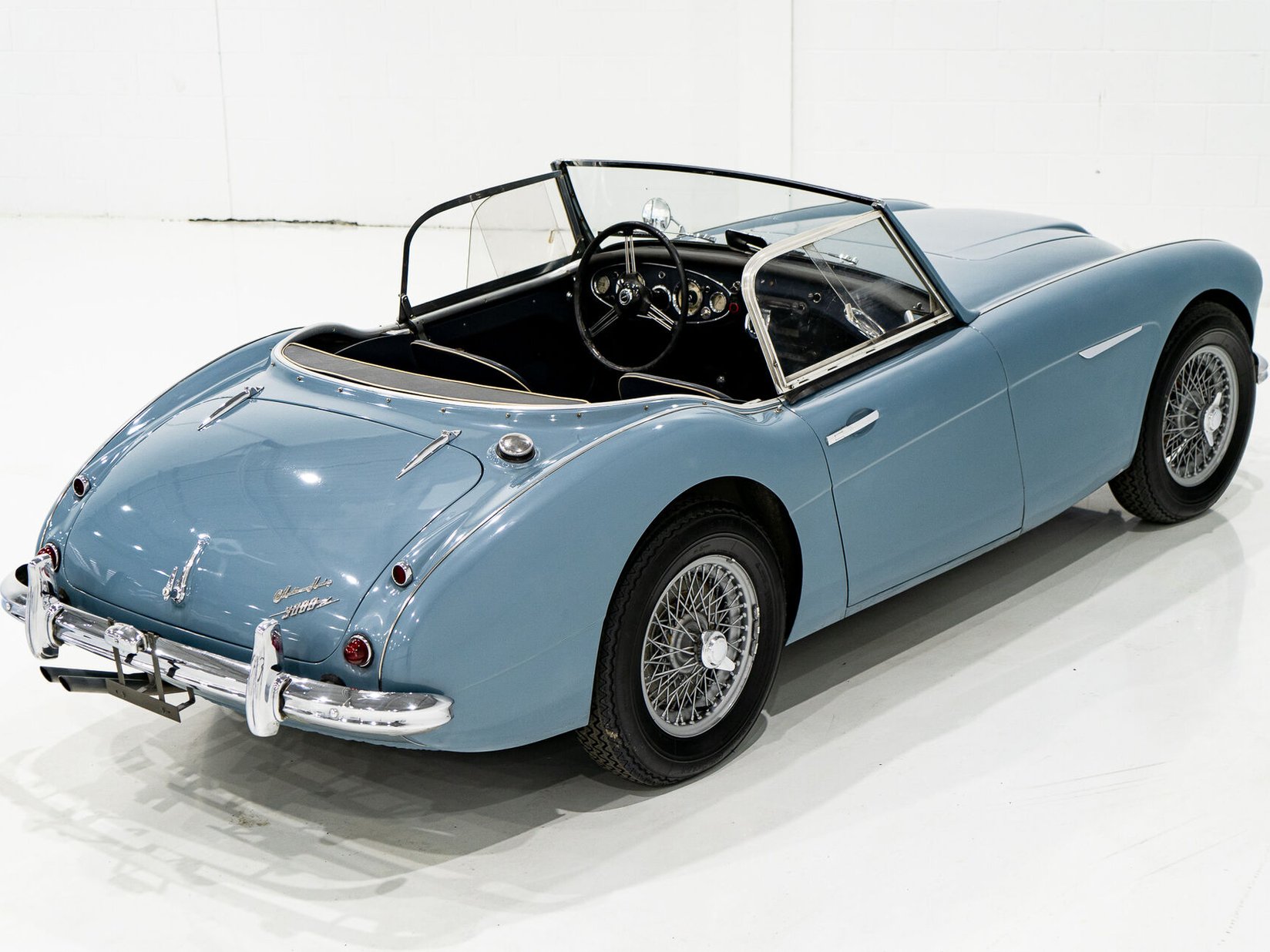 Austin Healey 3000 Recent drivetrain complete rebuild **PRIX EN USD** 1960 Bleu Montréal - photo #48
