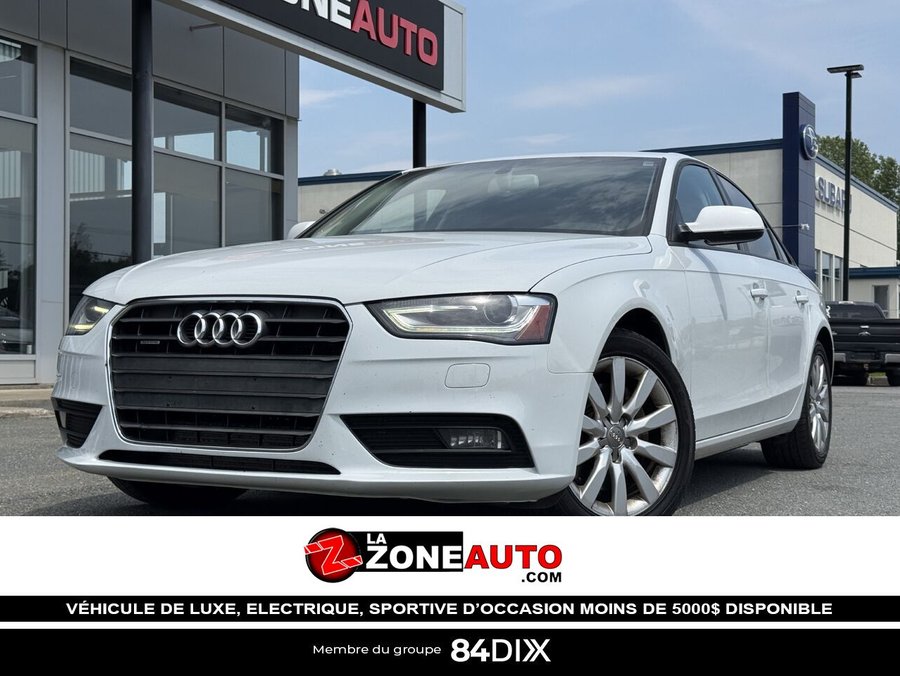 Audi A4 Quattro 2014 2014 Noir