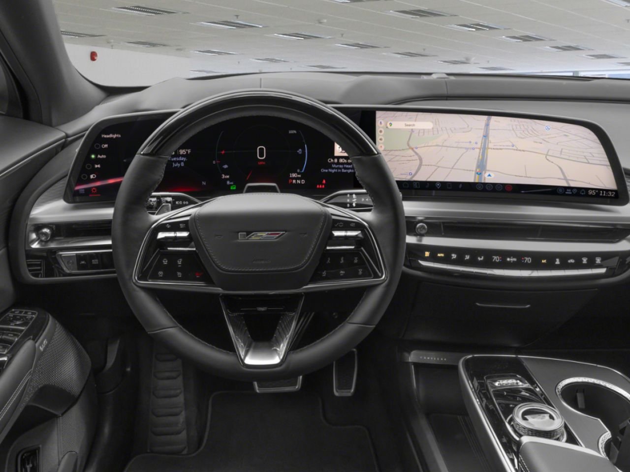 2027 CADILLAC LYRIQ LYRIQ-V ELECTRIC PREMIUM AWD (1SM) | 27-0189 Stellar Black Metallic Granby - photo #7