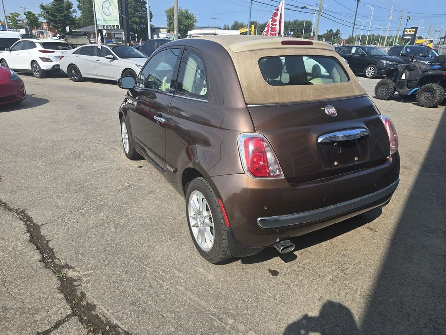 2012 FIAT 500 2012 Brown