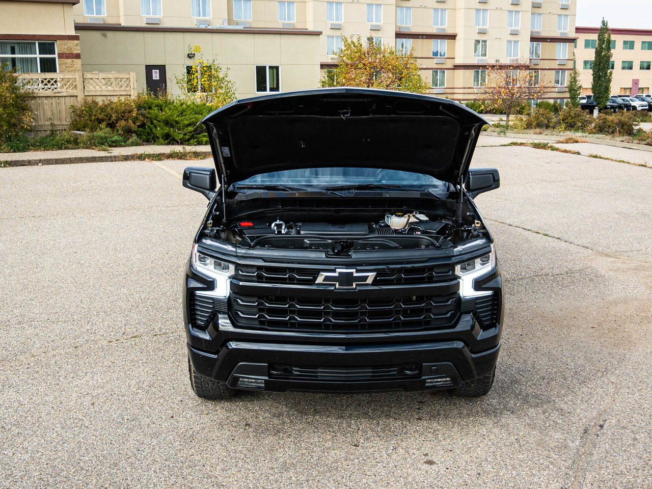 2023 Chevrolet Silverado 1500 4WD Crew Cab 147 RST Black Sherwood Park - photo #9