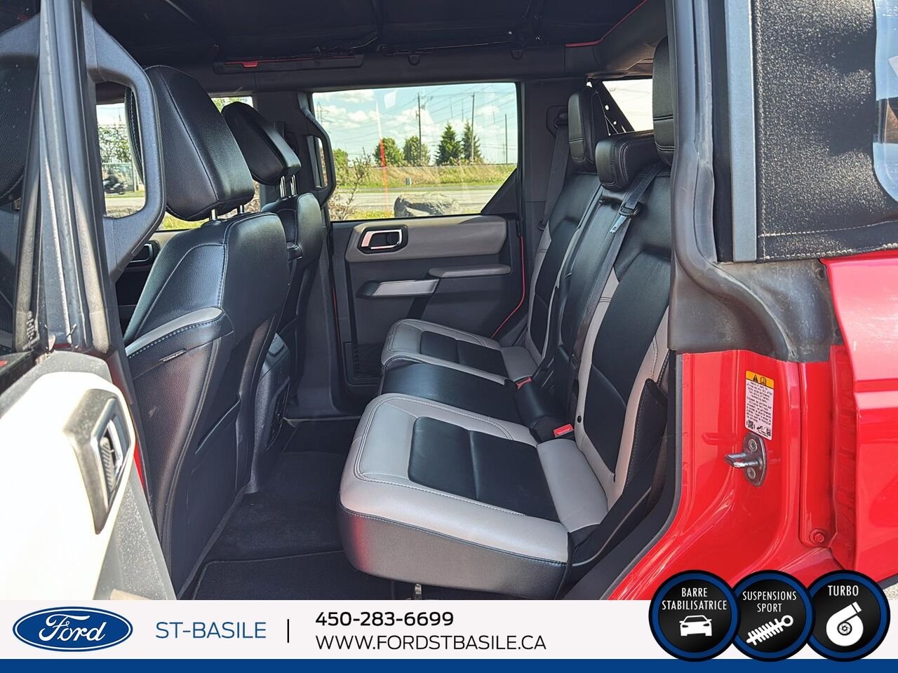 Ford Bronco 2023 Rouge Saint-Basile-le-Grand - photo #13