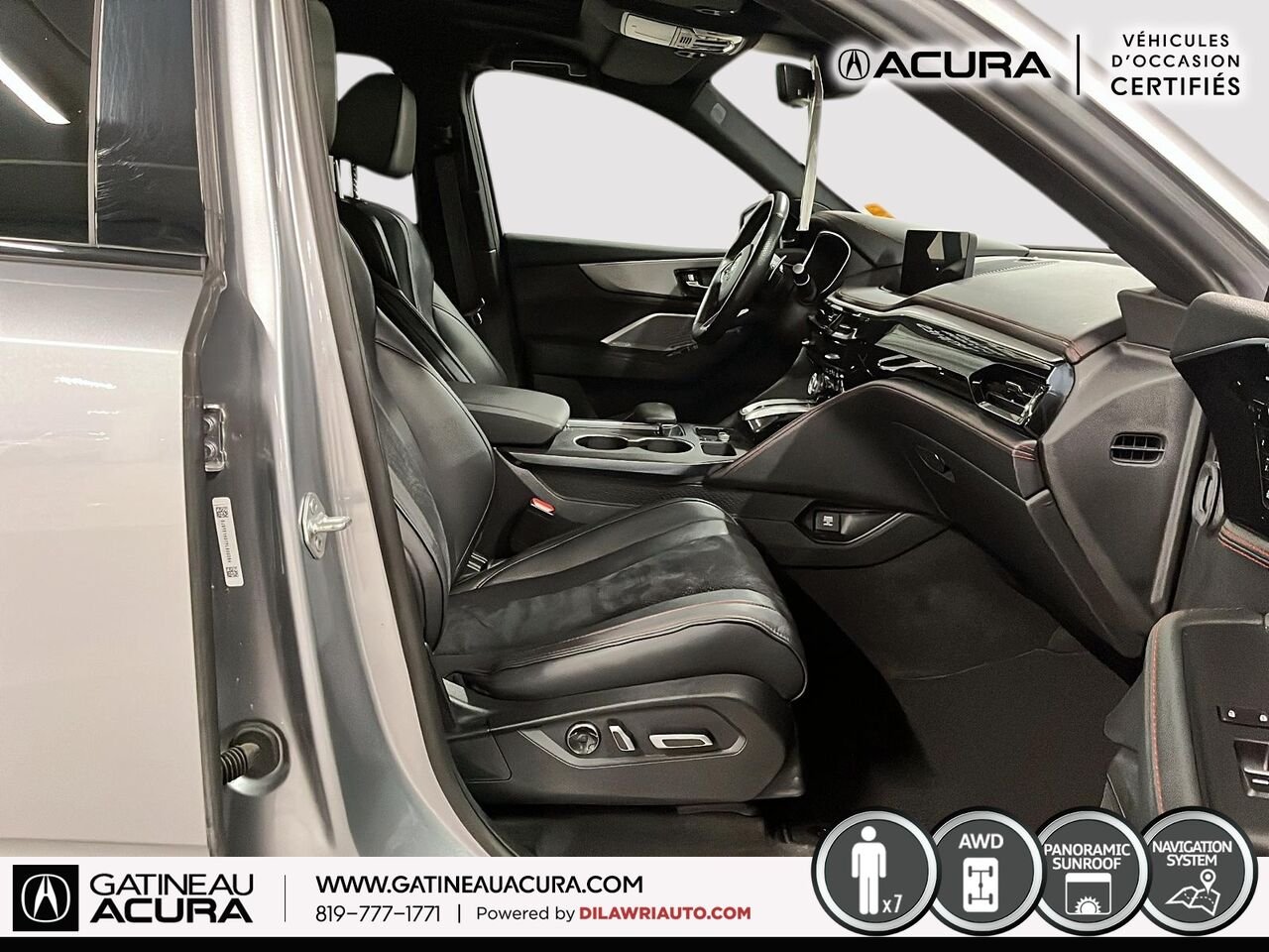 Acura MDX A-Spec SH-AWD 2023 Argent Gatineau - photo #20