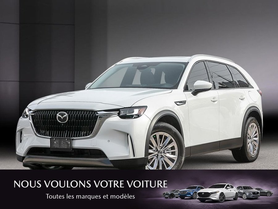 2026 Mazda CX-90 MHEV GS-L Rhodium White Metallic