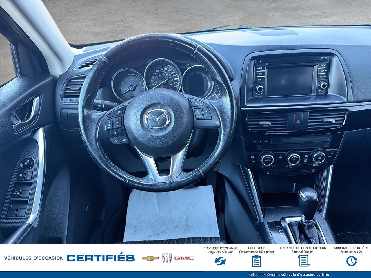 Mazda CX-5 Traction intégrale, 4 portes, boîte automatique, GT 2015 Rouge Montmagny - photo #8