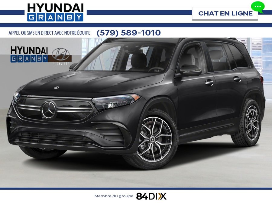 MERCEDES-B EQB EQB 350 VUS 4MATIC 2023 Noir cosmos métallisé