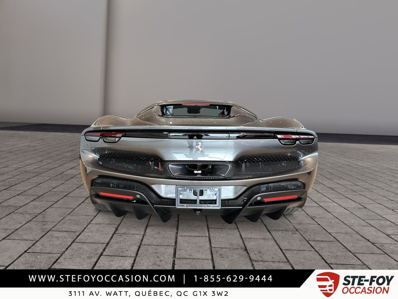 2024 Ferrari 296 GTS Grey Québec - photo #5