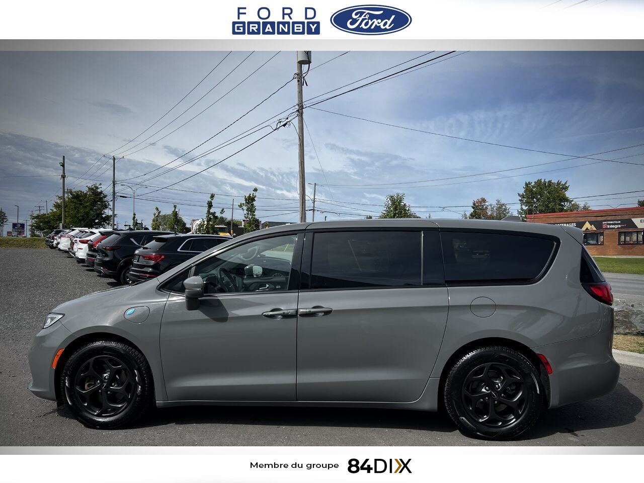 Chrysler Pacifica Hybrid 2022 Gris Granby - photo #9