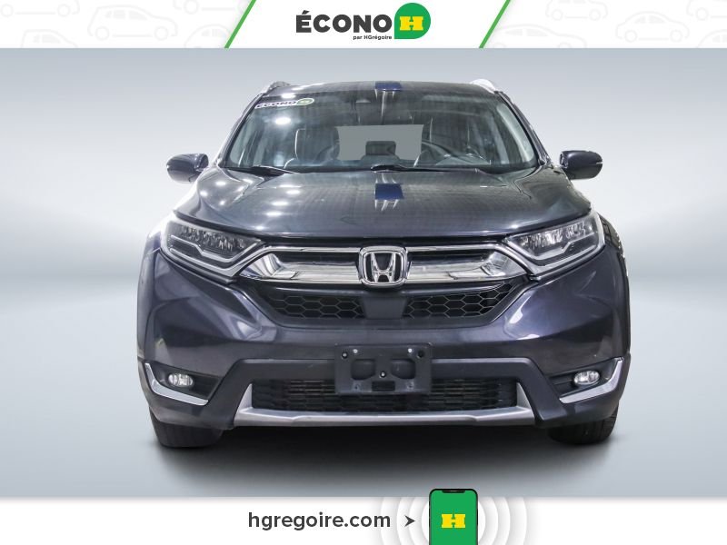 2019 Honda CRV TOURING CUIR TOIT CAMÉRA A/C GR ELECT MAGS Grey