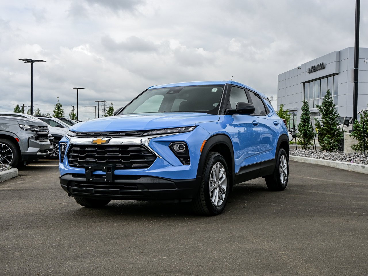 2024 Chevrolet Trailblazer AWD 4dr LS Blue Sherwood Park - photo #3