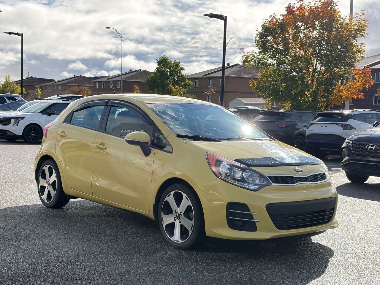 2016 Kia Rio Yellow Gatineau - photo #7