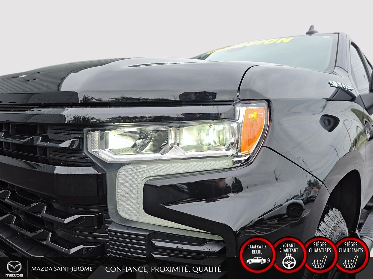 2026 Chevrolet Silverado 1500 RST | CABINE MULTIPLACE | COUVRE-CAISSE RIGIDE | MARCHEPIEDS Black Saint-Jérôme - photo #1