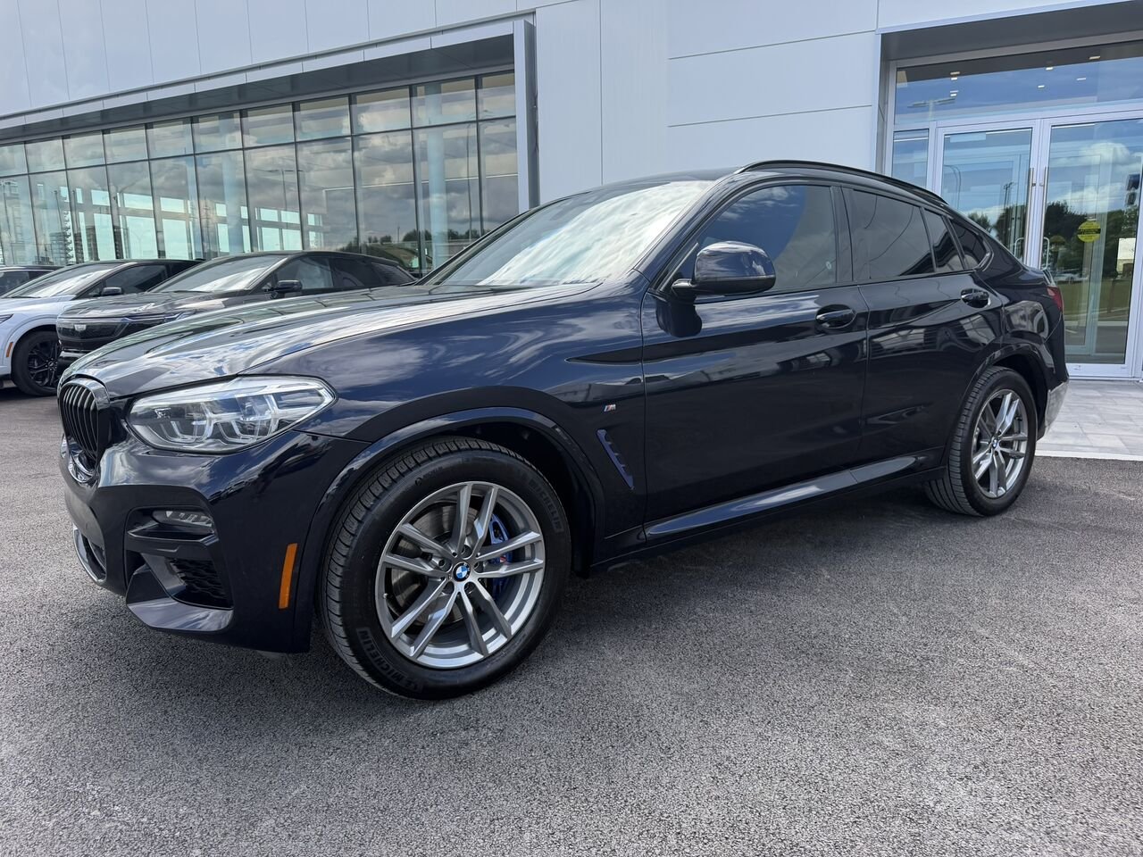 BMW X4 M40i COUPE 2021 Bleu Laval - photo #1