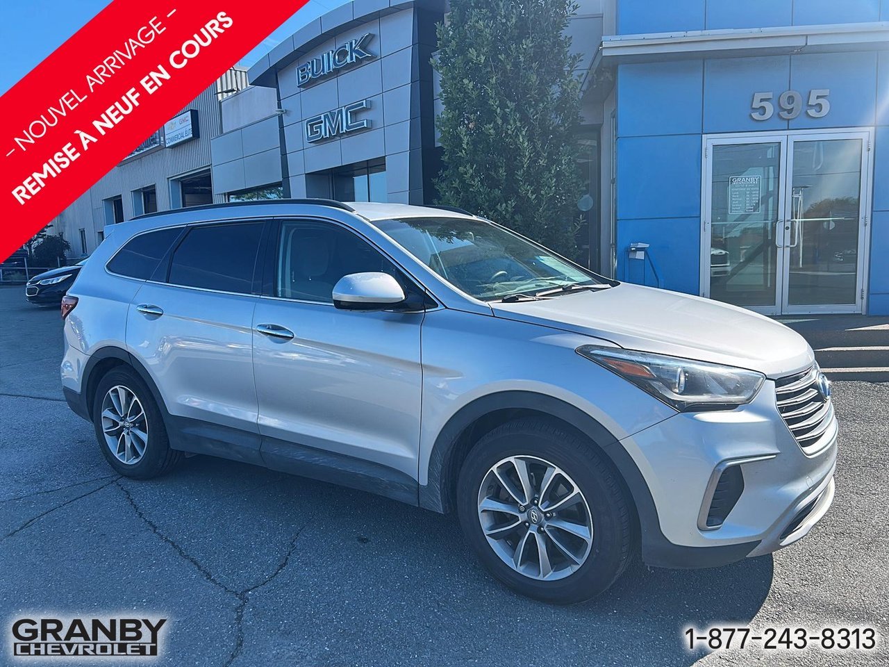 2018 Hyundai Santa Fe XL TRACTION AV 7 PASSAGERS | 27-0126A Black Granby - photo #2