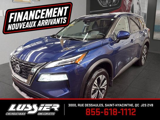 NISSAN ROGUE SV AVEC ENSEMBLE TOIT OUVRANT 2023 Bleu