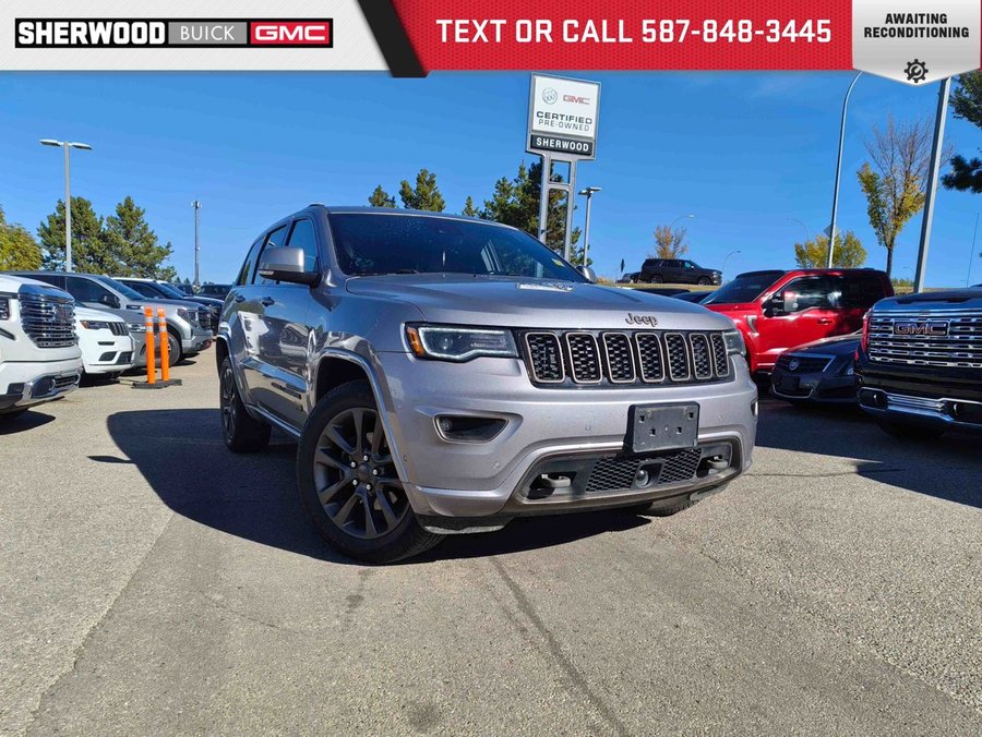 2017 Jeep Grand Cherokee Limited 75th Anniversary Edition V6 4X4 | Luxury/Active Safety Packages Grey