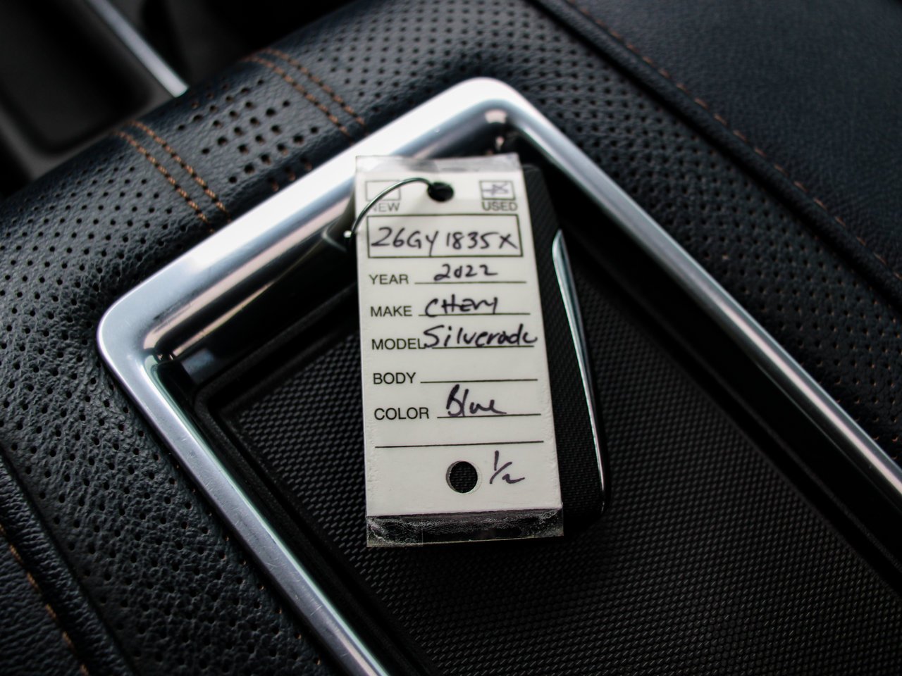 2022 Chevrolet Silverado 1500 4WD Crew Cab 147 High Country Blue Sherwood Park - photo #36